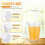 6er-Packung 16oz Plastikbecher mit Deckel und Strohhalm 2