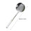 Colher escumadeira de aço inoxidável com malha fina de 30 cm (11,8 polegadas) 2