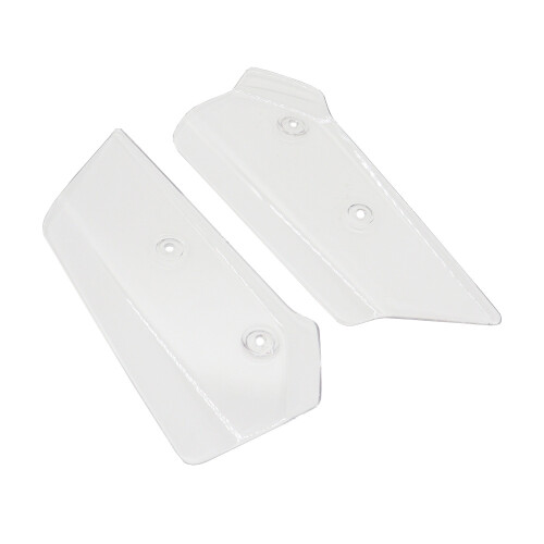 Motorcycle Handguards for MT-09/SP 2024, Black/Trans Grey, 233*100mm 2