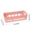 Pink Plastic Multifunctional Shelf – Lightweight Storage 3