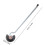 White Plastic Toilet Brush with Long Handle 3