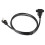 RJ45 CAT.5e Ethernet Extension Cable with Effective Interference Shielding 1M PVC Broadband Network Cable Extender 8