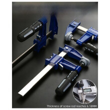 1PCS F-Type Fixing Clamp Woodworking Positioning Clip 18inch Adjustable Quick Clamp Heavy Carpentry Clamp Stone Fixed