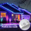 12 Pack Gable Light Clips for  H706 with Screws for  Pro Permanent Outdoor Lights 5
