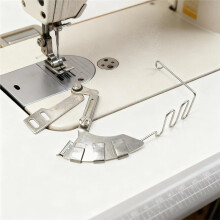 Sewing Machine Foot 4 in 1 Stainless Steel Cording Guide Sewing Machine Embedded Presser Foot for Dressmaking 28mm