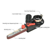 Belt Sander Multifunction Sanding Belt Adapter Bandfile Sander for 4.5 Inch and 5 Inch Electric Angle Grinder