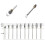 Double Pattern Tungsten Carbide Milling Bits Diamond Cutting Rotary Drill Bits Ideal Rotary Tools for Woodworking 8