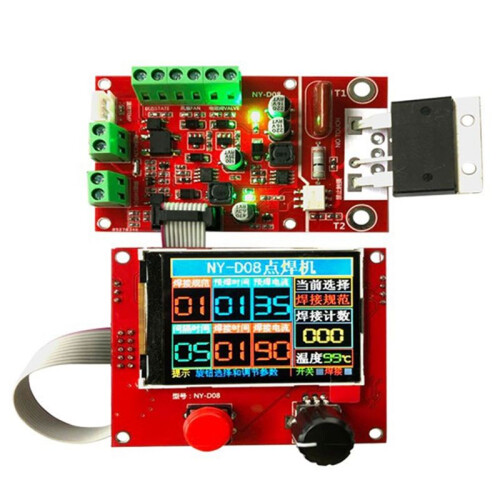 New 9-12V AC 12W NY-D08 Spot  Controller Pneumatic Color LCD Display Multi-Point Personalization