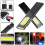 Rechargeable LED Keychain Flashlight Portable  Light Pocket Lantern Flood Work Light with Magnet 3