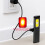 Rechargeable LED Keychain Flashlight Portable  Light Pocket Lantern Flood Work Light with Magnet 4