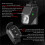 LED Bicycle Hanging Light Type-C USB Rechargeable Remote Control Super Bright Headlight for Night Riding 4