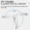 Magnetic Light Foldable and Expandable Dual-Color Temperature Selfie Light with Mirror, for Vlogging, Live Streaming, Ph 3