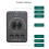 USB Volume Control Knob Multimedia Computer Speaker Controller Adjust Knob One-Key Mute  with  Pause Skip 8
