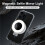 Magnetic Light Foldable and Expandable Dual-Color Temperature Selfie Light with Mirror, for Vlogging, Live Streaming, Ph 6