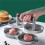 Hamburgerköttpress Rund Hamburgerpress Biffmakare Gör Hamburgerbiffmakare Kit Press Burgerform Utan Papper 5