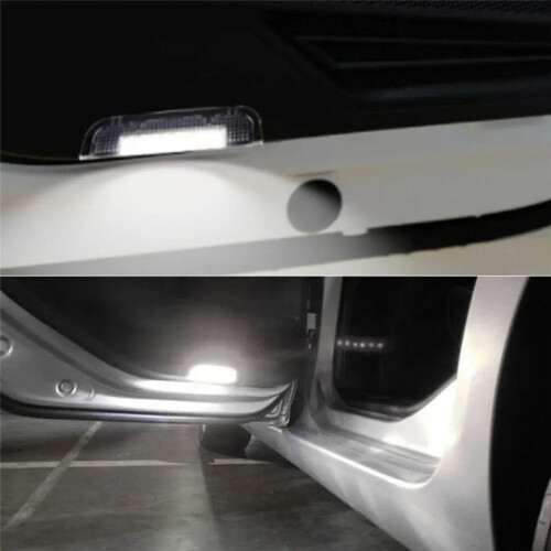 LED Welcome Courtesy Side Door Light Projector Warning Light 1K0947411A for      CC 2