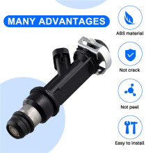 6PCS 25166922 New Fuel Injector Nozzle for PASSPORT RODEO 3.2L SLX TROOPER VEHICROSS 3.5L