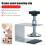 Woodworking C Clamps Set, Cabinet Jig Drawer Fixing Clip, Door Handle Installation Tool for Front Knobs and Pulls 6Pcs 2