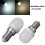 5pcs Offer Bedroom Lampara  Led 3000K/6000k E14 Light Bulb Lamp Light Replacement Bulb 6000K 6