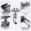 Bench Vise Table Clamp 360 Rotatable Portable Work Bench Vise Fixed Tool for Drilling Woodworking Jewelry Making 5