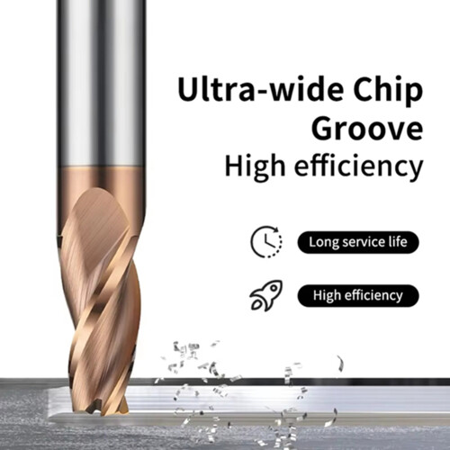 Shank Chamfer End Mills Carbide Taper End Mill Angular CNC Machining Cutter Metal Router Bit 2