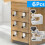 Woodworking C Clamps Set, Cabinet Jig Drawer Fixing Clip, Door Handle Installation Tool for Front Knobs and Pulls 6Pcs 9