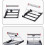 Adjustable Cutting Machine Support Frame with Foldable Miter Table Portable Woodworking Tool 2