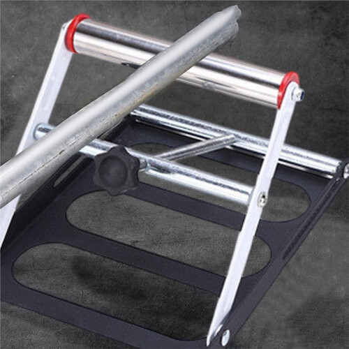 Adjustable Cutting Machine Support Frame with Foldable Miter Table Portable Woodworking Tool