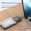 GODO Cabo Adaptador /IDE para USB 3.0 para Disco Rígido IDE de 2,5/3,5 Polegadas, Compatível com HDDs/SSDs IDE e , Plugue Americano. 3