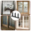 4-Pack Sliding Closet Door Floor Guide - Universal Fit for 1-3/8" Thick Doors, Black with Installation Screws 6
