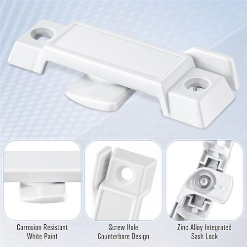 Replacement Sash Lock for Prime- F 2590 for Vertical & Horizontal Sliding Windows,Broken Sash Locks 2