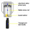 Aluminum Alloy Flat Clamp Fixed Clamping Hand Tool Simple Table Clamps Electric Drill Bracket Accessory 6