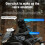 Motorcycle Riding Waterproof Multi-Person Networking Group Chat Intercom Helmet  Headset 6.0 Noise Reduction 6