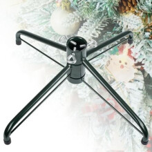 Support pliable en métal pour sapin de Noël, pour poteaux de 0,5 à 1,25 pouce