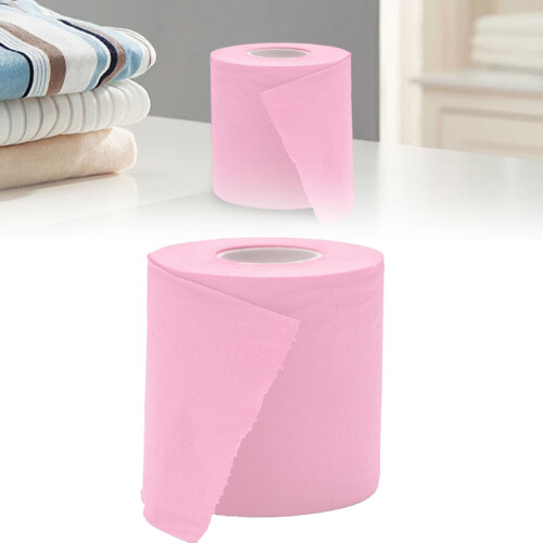 Rollos de papel higiénico de colores – Multicolor, suave y