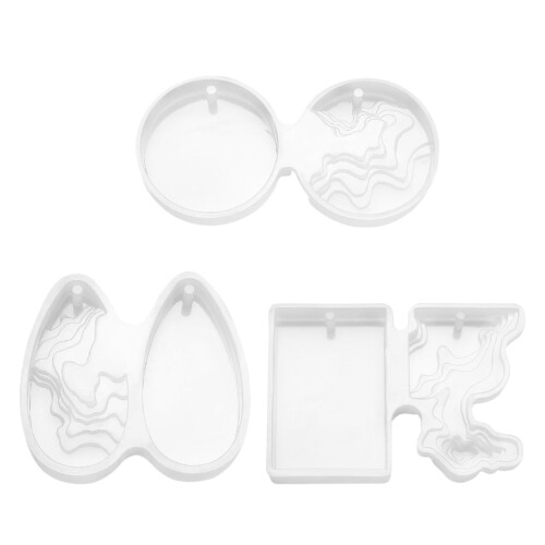 Silikonformset – 3 st, 7,2x3,5 cm