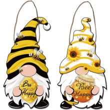 Semne din lemn 2Bee Gnome – Placă de perete tip casă de la țară,