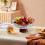 Clear Fruit and Snack Platter with Drainer 1 Pc 1