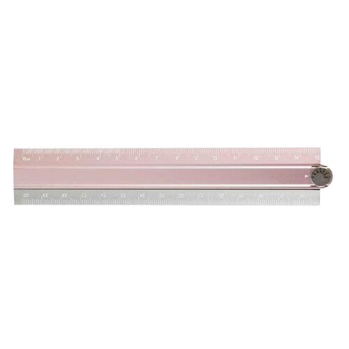 Aluminium vouwliniaal 30 cm met centimeterverdeling