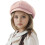 Kinderpet/krantenpet van wol, platte baret voor peuters 1