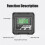 HT-400 Digital Protractor Level Gauge Angle Measuring Tool with Magnet 90 Degree Ruler 4