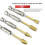 10PCS Titanium Gold Carbide Burr Set 4