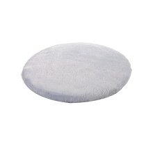 Coussin de siège rond en moquette 13 pouces avec élastiques