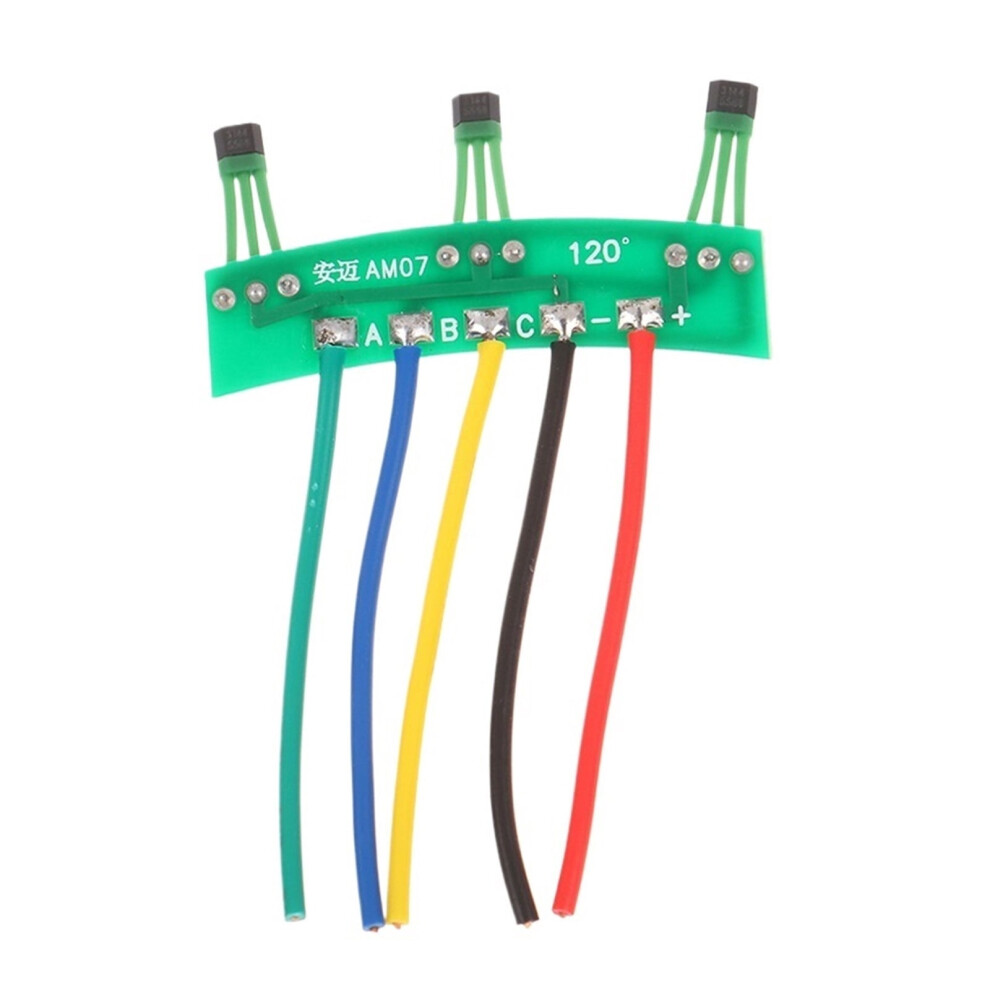 1Pc High Power Brushless Motor Hall Sensor With Plate And Wire 3144 413 41F 43F Electric Motor Hall Pcb Components - Style2 9426043051150