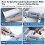 Adjustable Drawer Fixing Clamp Drawer Panel Front Installation Clamps Fixing Clips with 2pcs Replaceable Clip 6