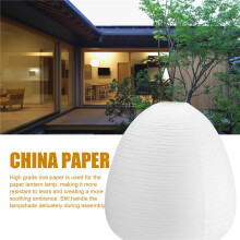 Harmony Illuminated Akari Paper Lamp,Wabi-Sabi Decorative Lamp Inspired By Noguchi Rice Paper, Rice Paper Lamp US Plug