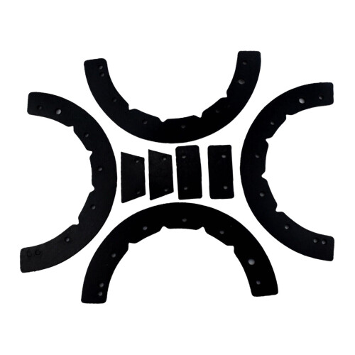 Snow Thrower Paddle Rubber Spare Parts4Units