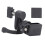 Car Vent 2-Way Radio Holder ABS Black Universal 2