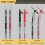 Multi Test Leads Kit Electrical Multimeter Test Lead with Alligator Clips Test Probe Spring Banana Plug 5