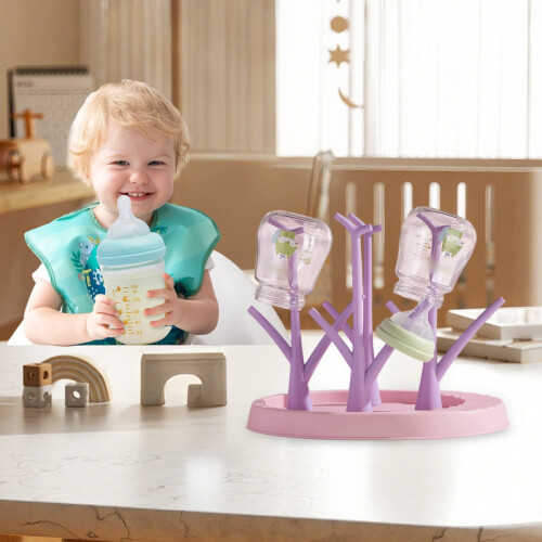 Babyflaschenhalter-Organizer, rosa, 26 x 22 cm